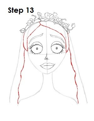 300x388 How To Draw Corpse Bride (Emily) Selamat Datang Di Yogadinata's Blog