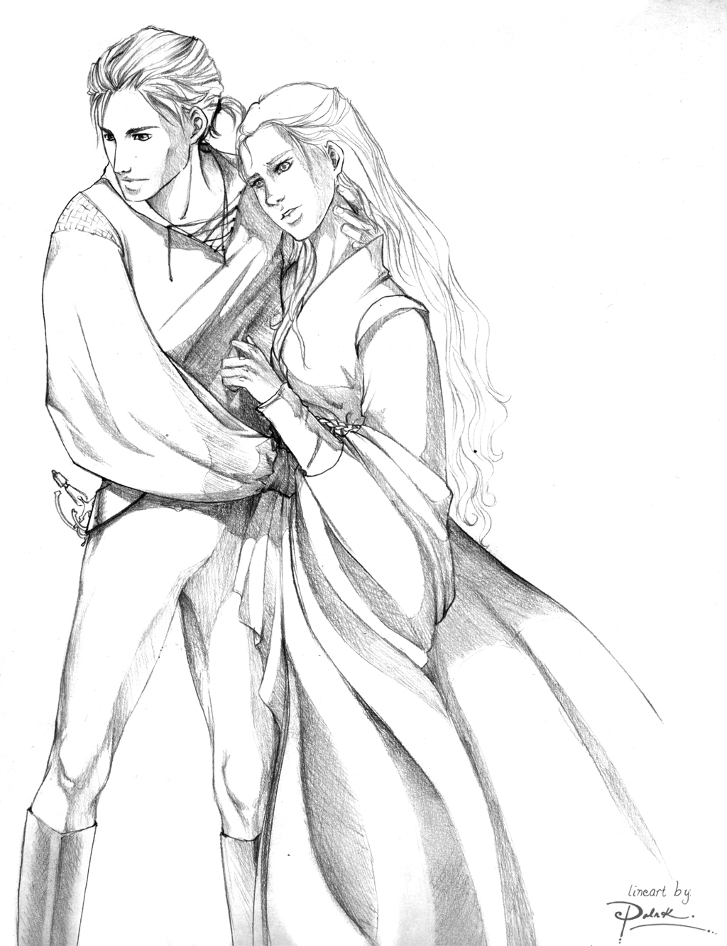 1024x1332 Princess Bride Sketch By Palnk