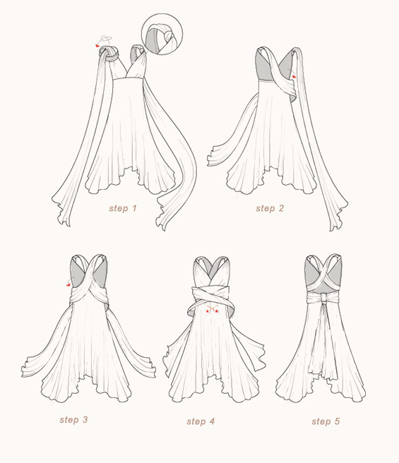 565x656 Convertible Bridesmaid Dress Styles B Inspired Bhldn