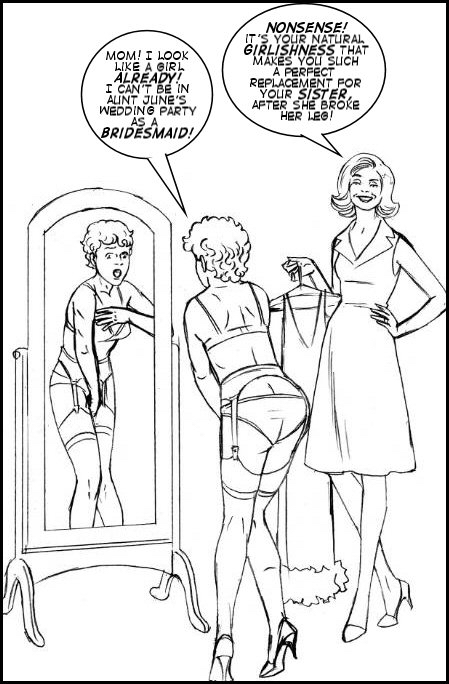 449x684 The New Substitute Bridesmaid Line Drawings Of My Sissy Life