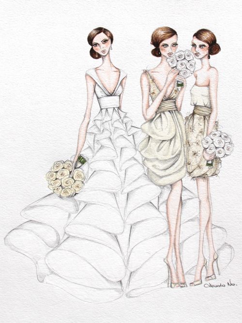 500x667 36 Best Dessin Couple Maries Images On Fashion