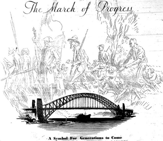 526x455 The Sydney Harbour Bridge And The Aboriginal Shellworkers Of La