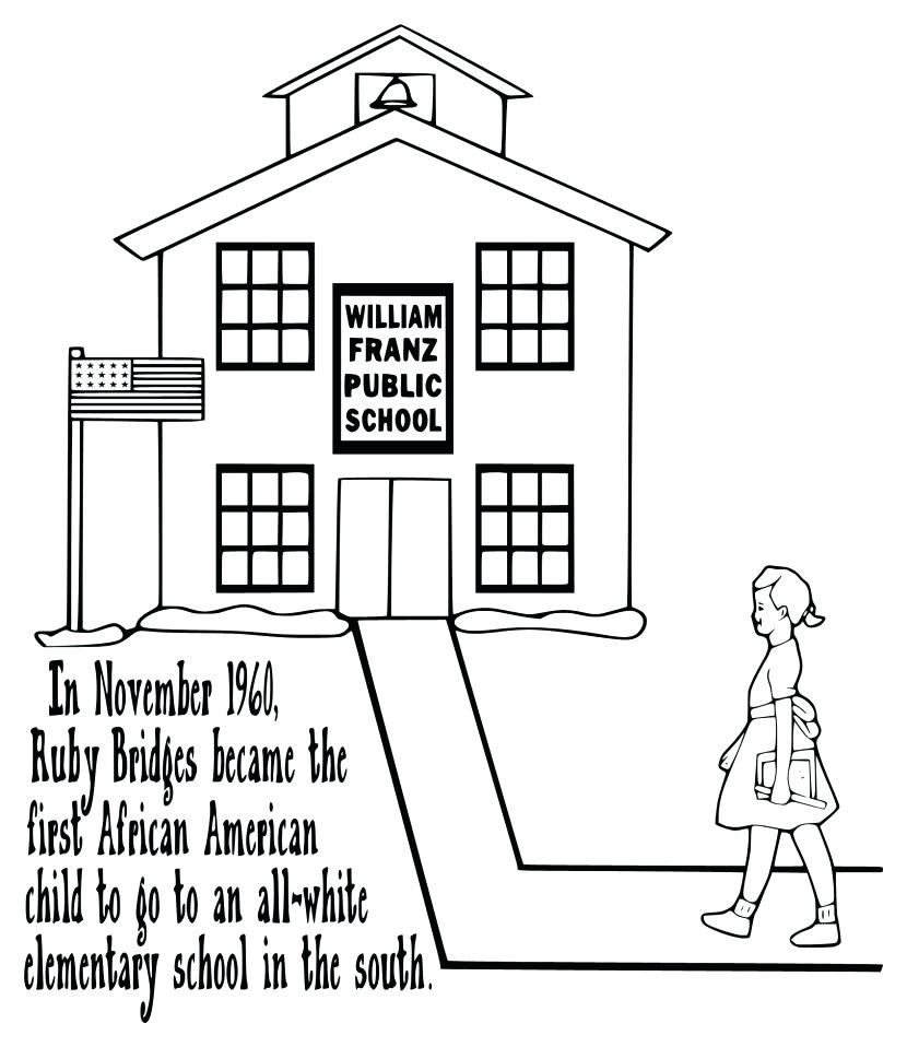 830x958 Coloring Ruby Bridges Coloring Page Free Pages Of Wheel Printable
