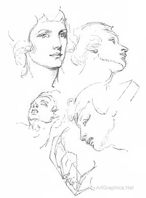 500x676 Drawing The Human Head, Anatomy Art Tutorial