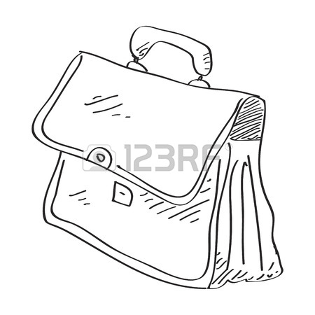 Briefcase Drawing at GetDrawings | Free download