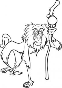 215x302 How To Draw How To Draw Rafiki