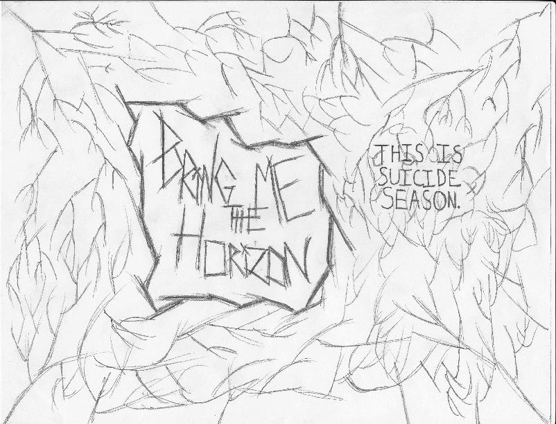 802x612 Bring Me The Horizon Sketch By Harmoniousdesigns