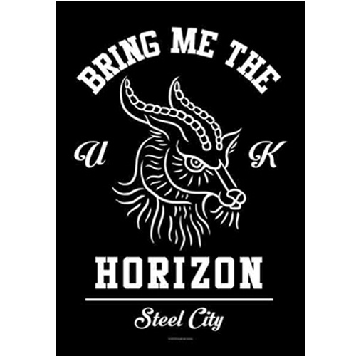 500x500 Me The Horizon Steel City Poster Flag
