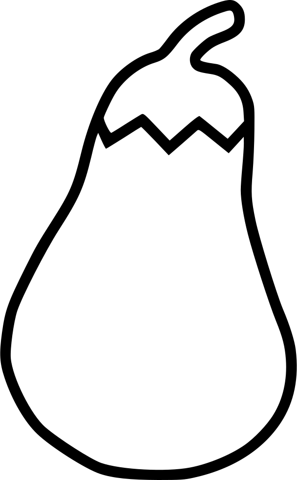 608x980 Eggplant Brinjal Healthy Vegetable Svg Png Icon Free Download