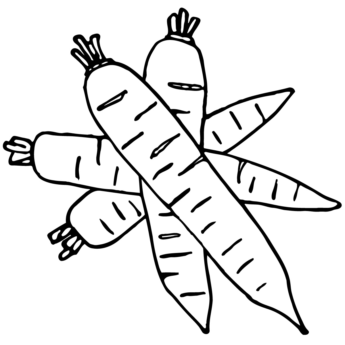 1200x1200 Eggplant Outline Clipart