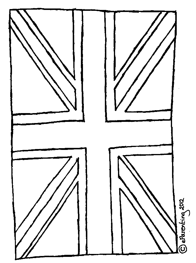 671x900 Union Jack Coloring Pages