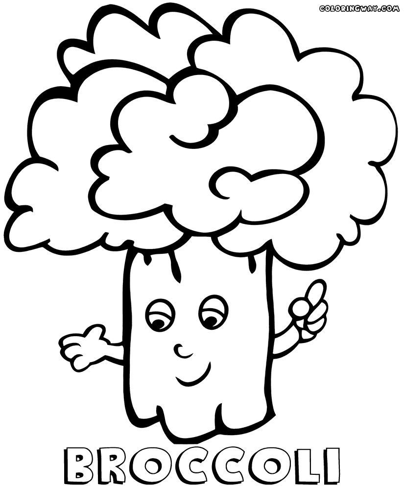 825x1000 Broccoli Coloring Pages Coloring Pages To Download And Print