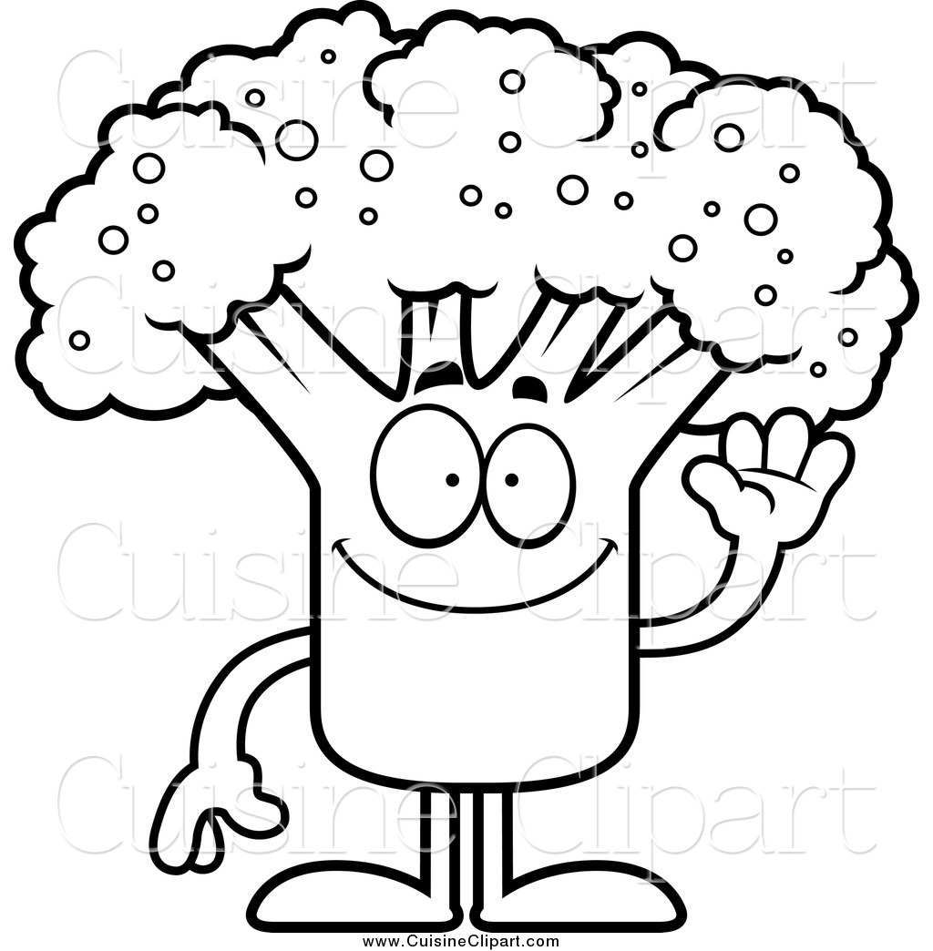 1024x1044 Broccoli Clipart Black And White 7 Clipart Station