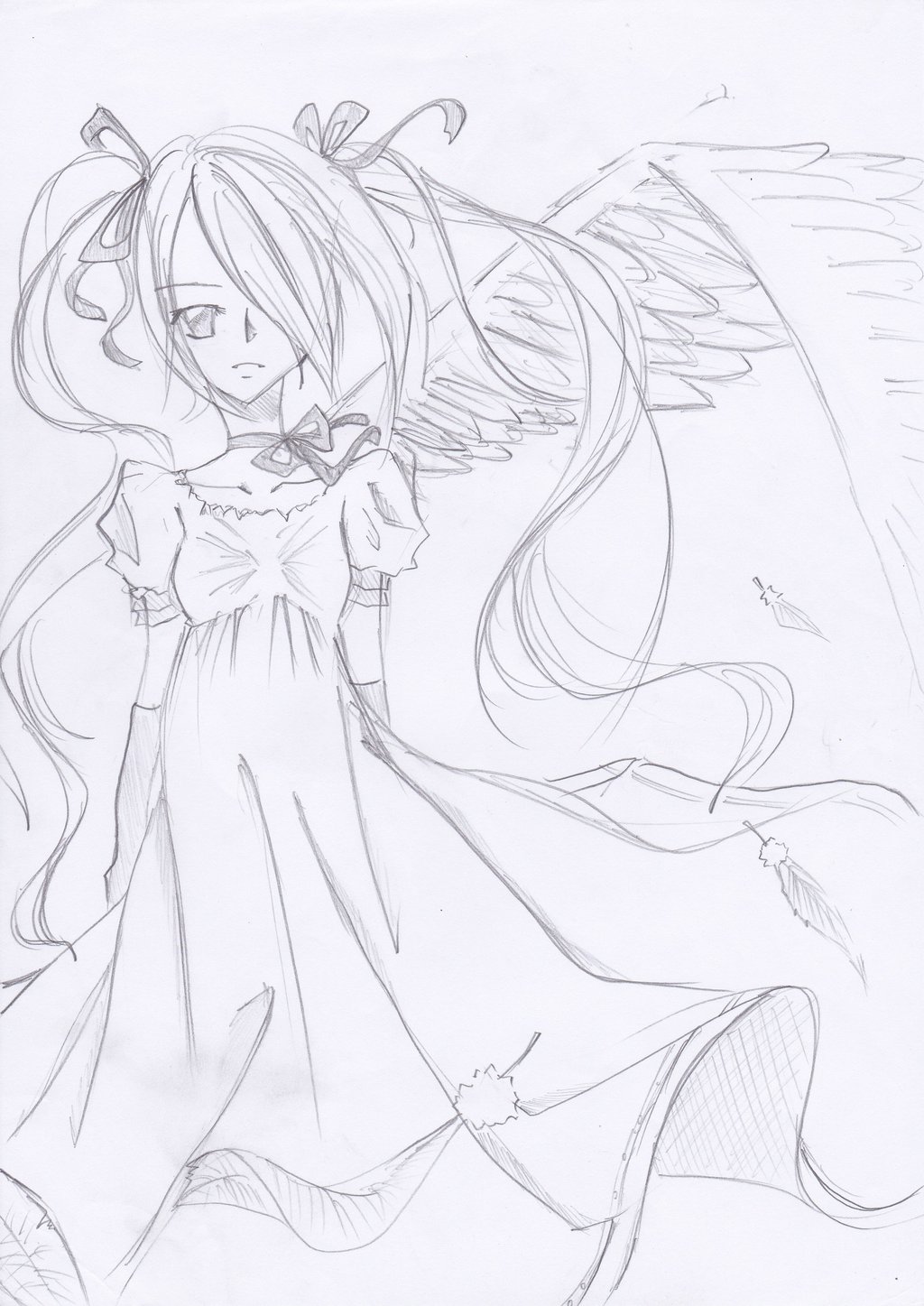 1024x1447 Broken Angel By Kagaminemiwako