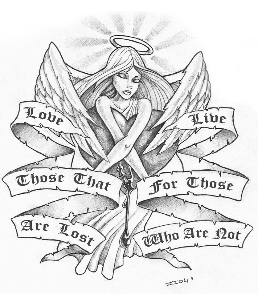 837x955 Broken Heart Angel By Sullyman