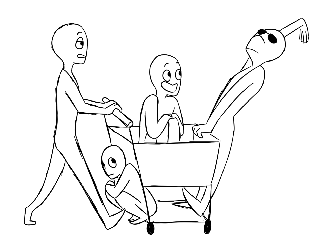 1280x960 Hey Guys Been A While! I Got Another Draw The Squad Meme