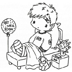 230x230 Top 25 Free Printable Get Well Soon Coloring Pages Online