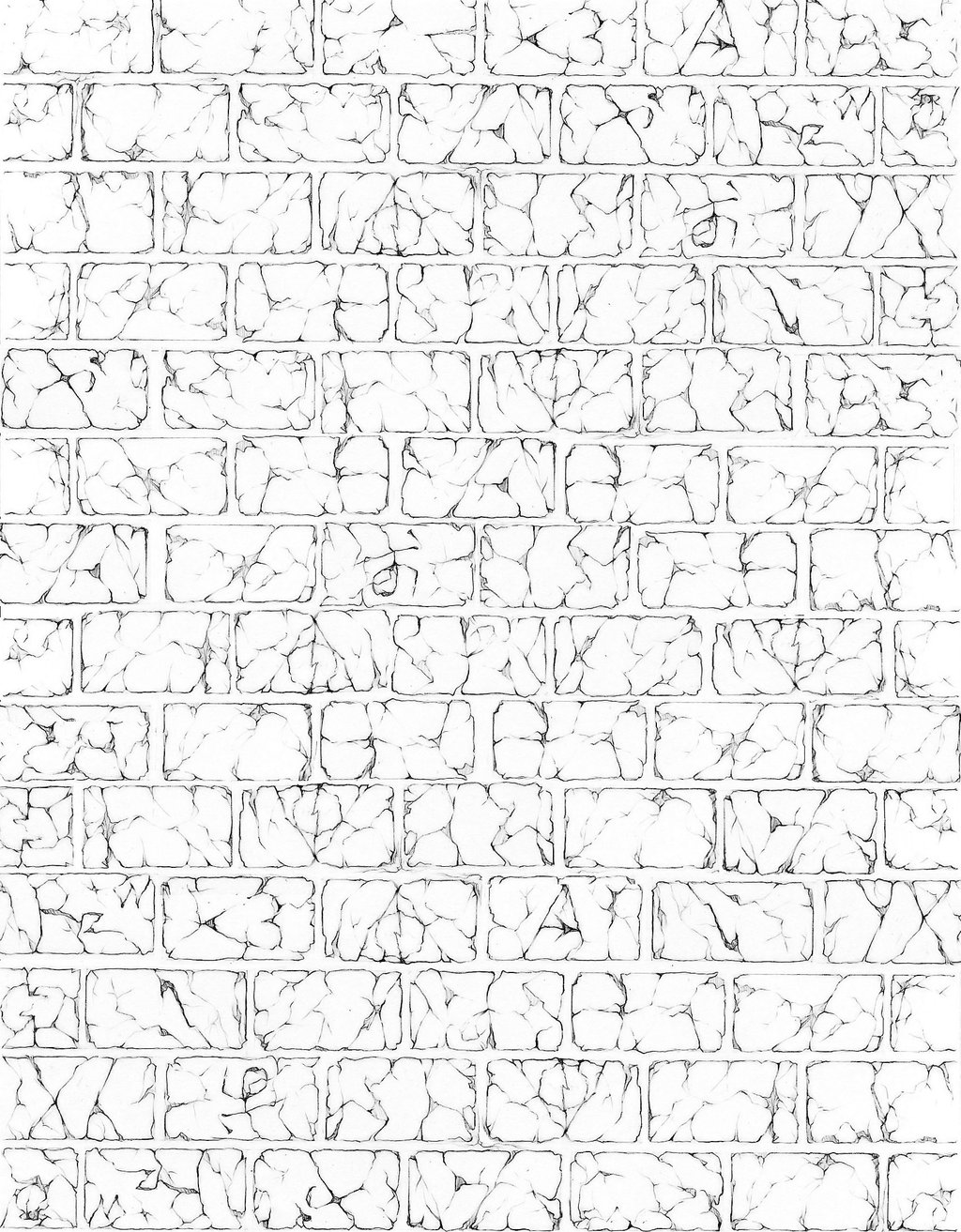 1024x1313 Cracked Brick Wall By Harinezumi69