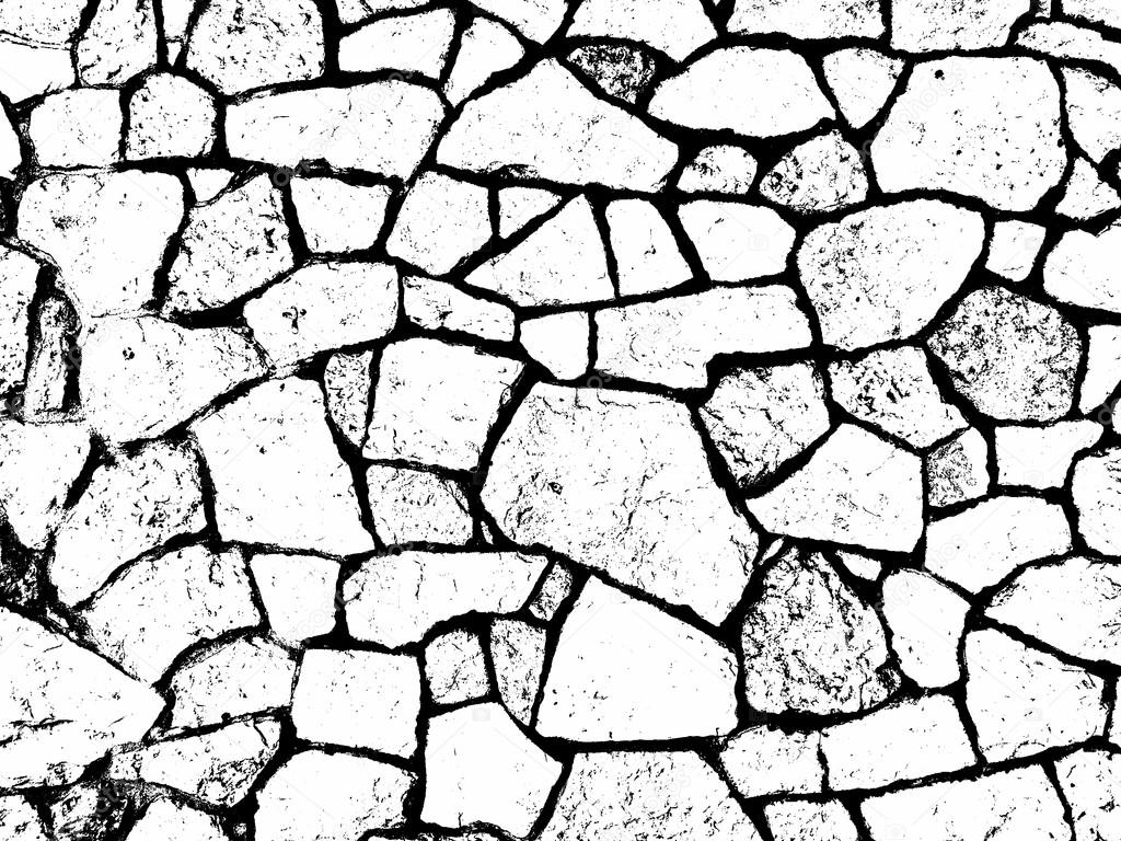 1024x768 Cracked Concrete Texture Background Distress Overlay Style Stock