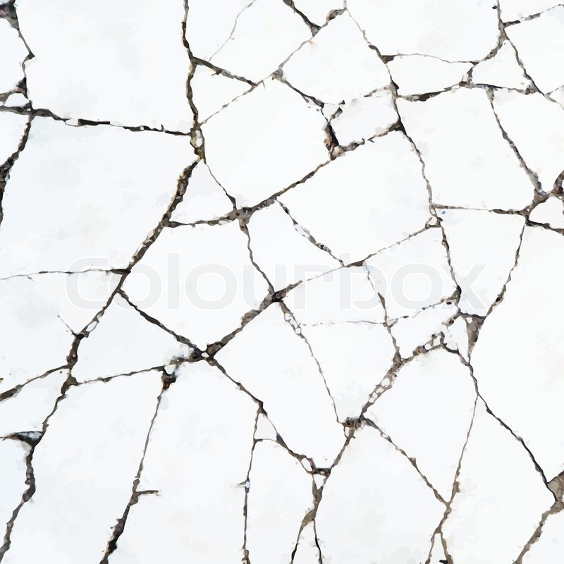 800x800 Cracks In The Stone Surface Vector Backgruond Stock Vector