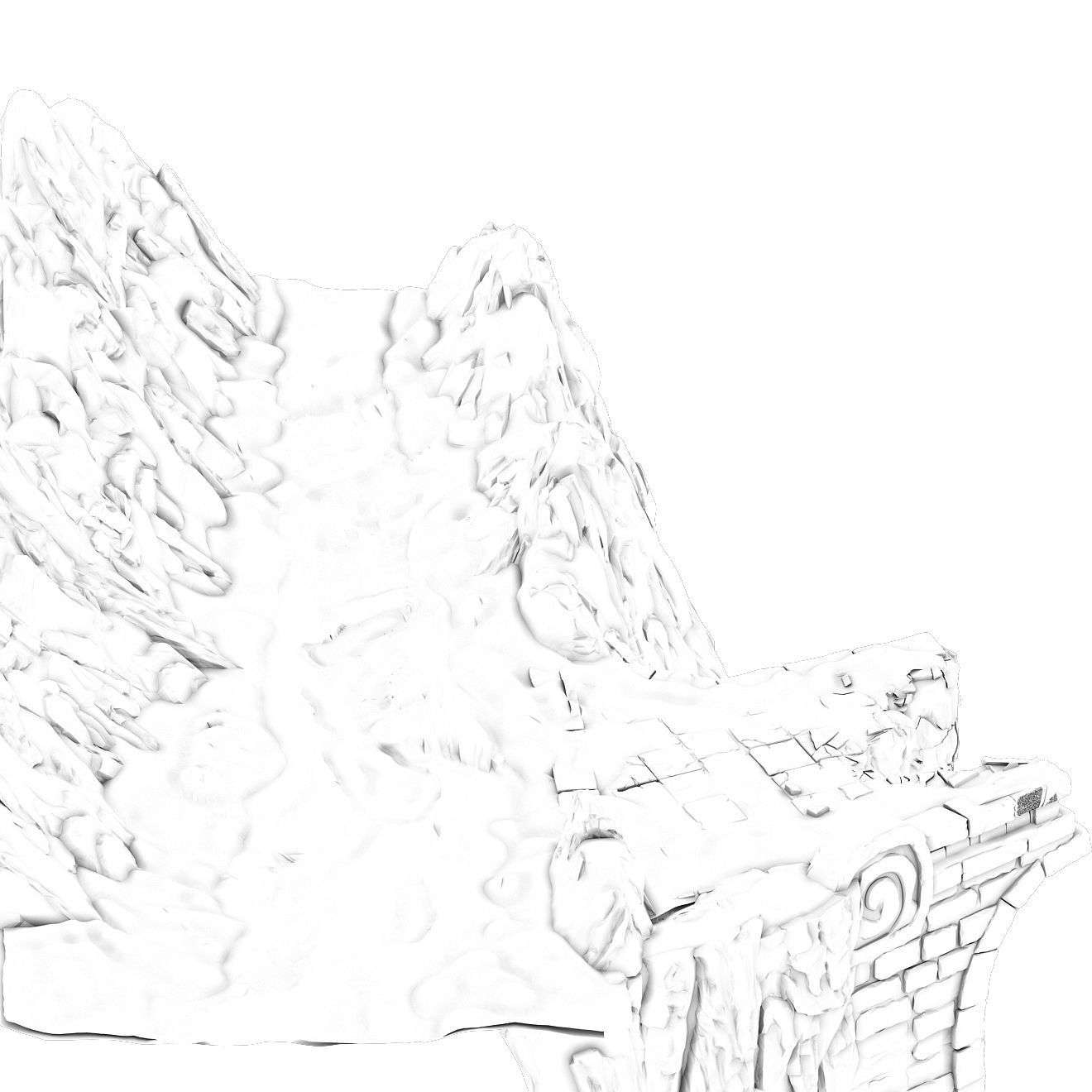 1320x1320 White Camel Mountain