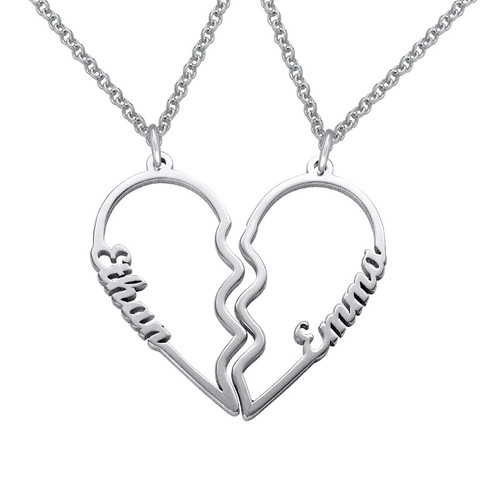 500x500 Broken Heart Name Necklace For Couples Mynamenecklace