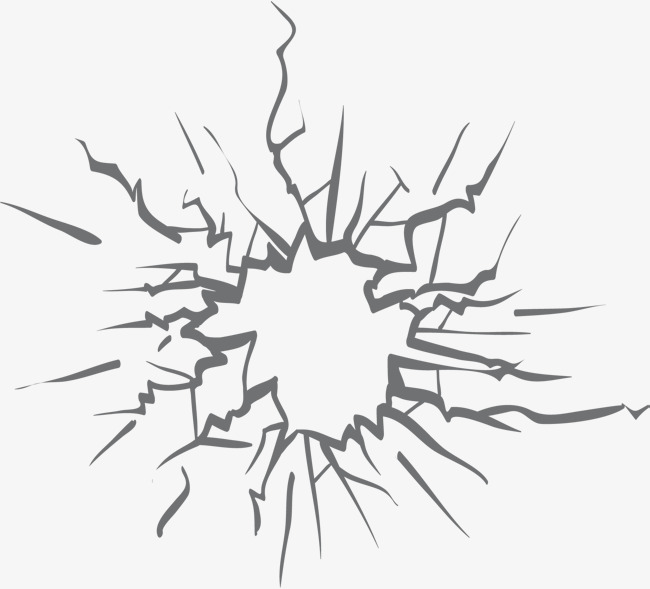 650x589 Vector Hand Painted Glass, Broken Glass, Vector Diagram, Hand