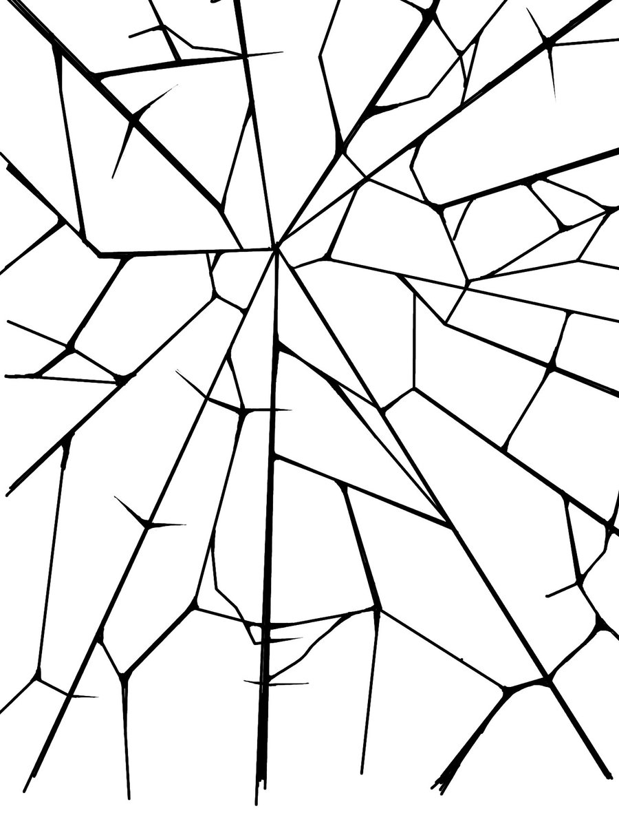 900x1200 Broken Glass Drawing Broken Glass Patternmish77
