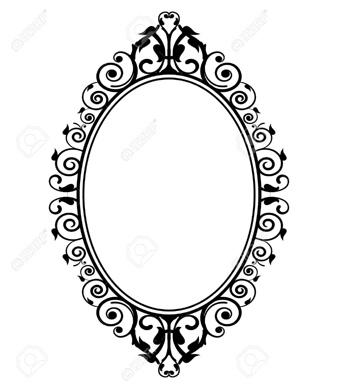 1128x1300 Vintage Hand Mirror Clipart