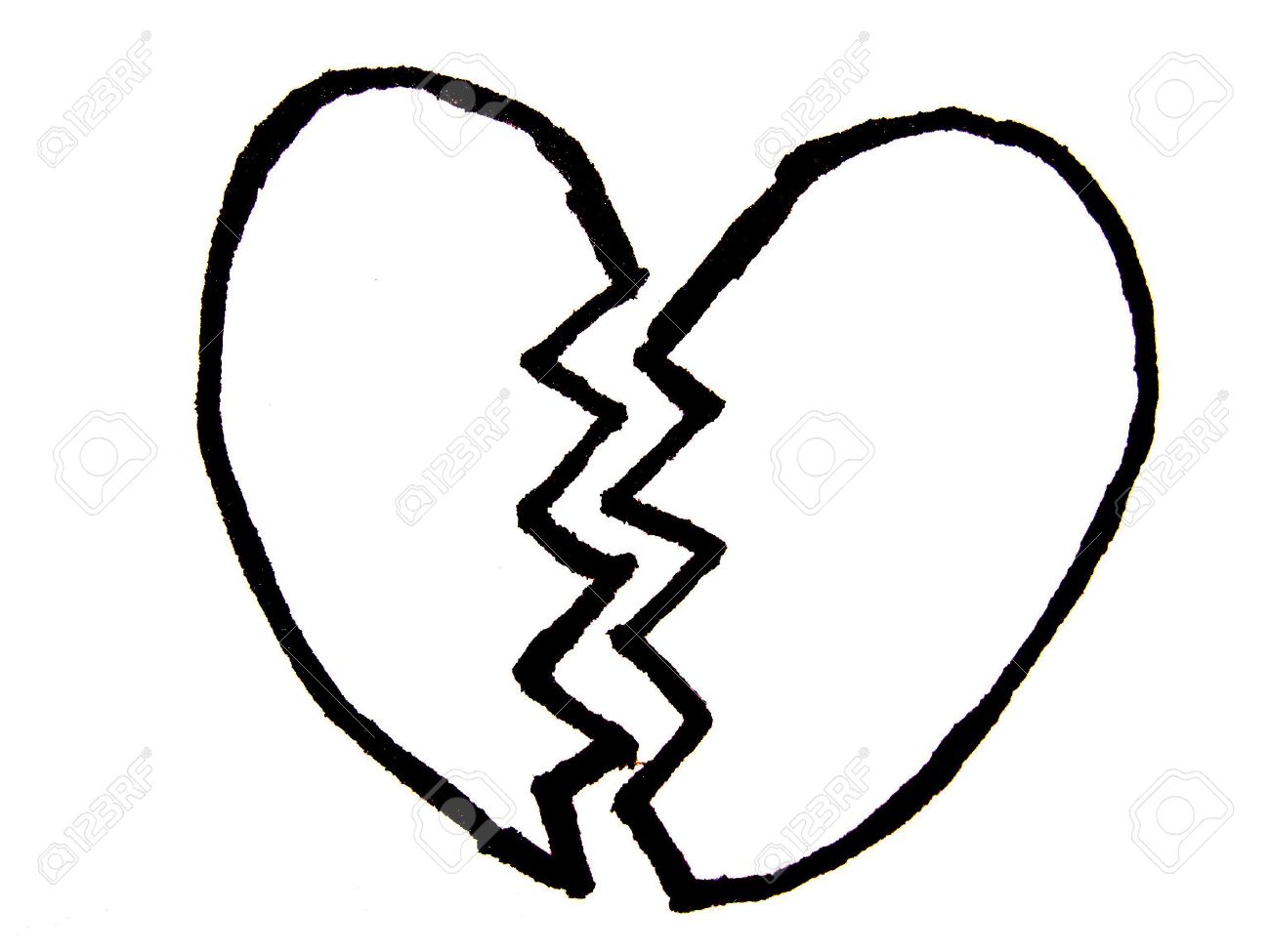 1300x975 Broken Heart Stock Photo, Picture And Royalty Free Image. Image