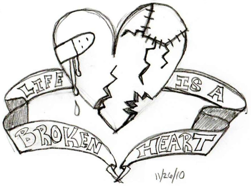879x667 Life Is A Broken Heart By M The Copyist