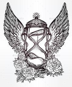 Broken Hourglass Drawing at GetDrawings | Free download