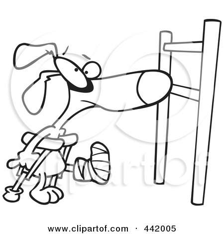 450x470 Royalty Free (Rf) Clip Art Illustration Of A Cartoon Black