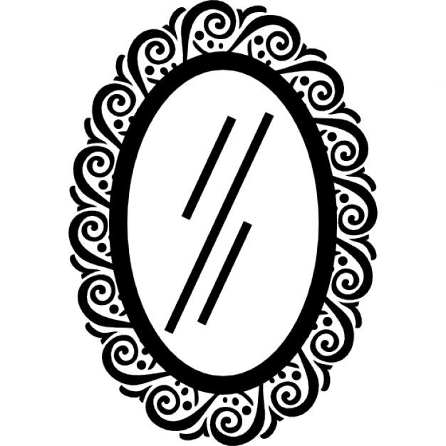 626x626 Mirror Oval Shape Icons Free Download