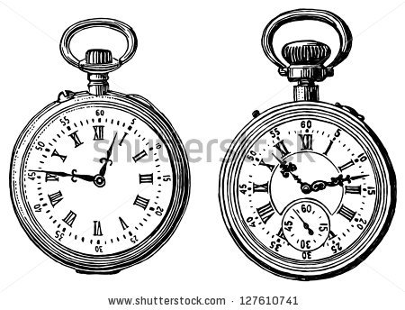 450x344 Pocket Watch Clipart Old Fashioned