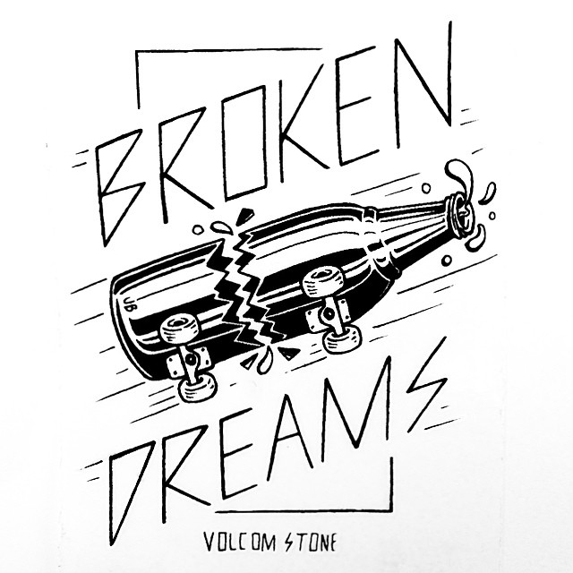 640x640 Broken Dreams Volcom Tee Art Amp Graphics