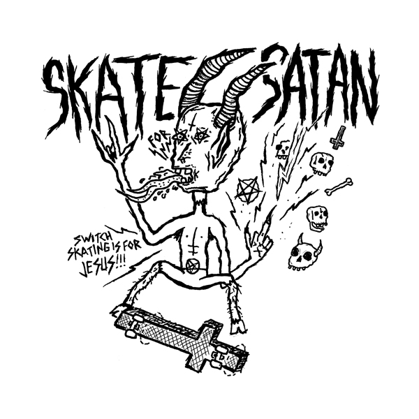 600x600 Broken Teeth Graphics Skate For Satan