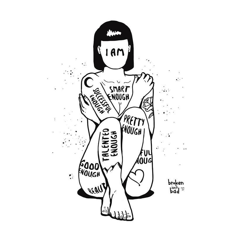 800x800 Broken Isn'T Bad Tattooshenna Tattoos Drawings