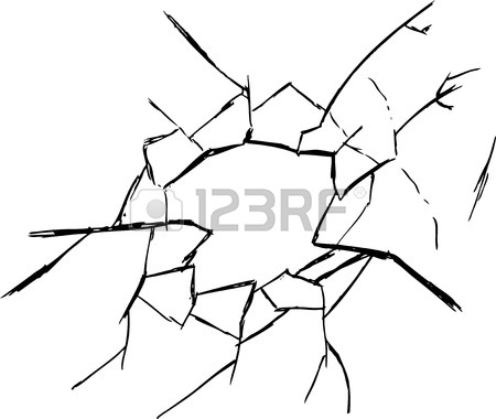 450x380 Broken Glass Black Background For Web And Mobile Devices Royalty