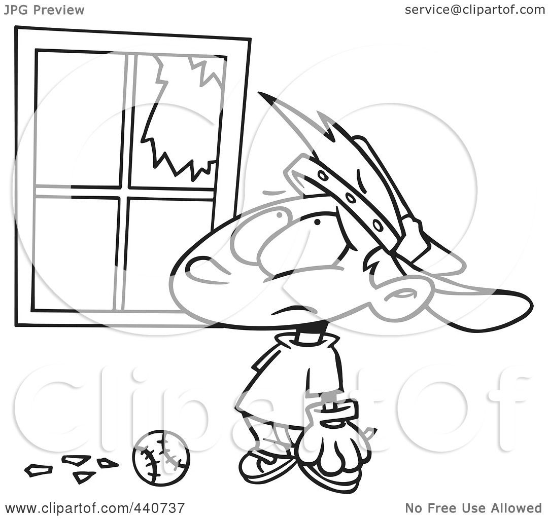 1080x1024 Royalty Free (Rf) Clip Art Illustration Of A Cartoon Black