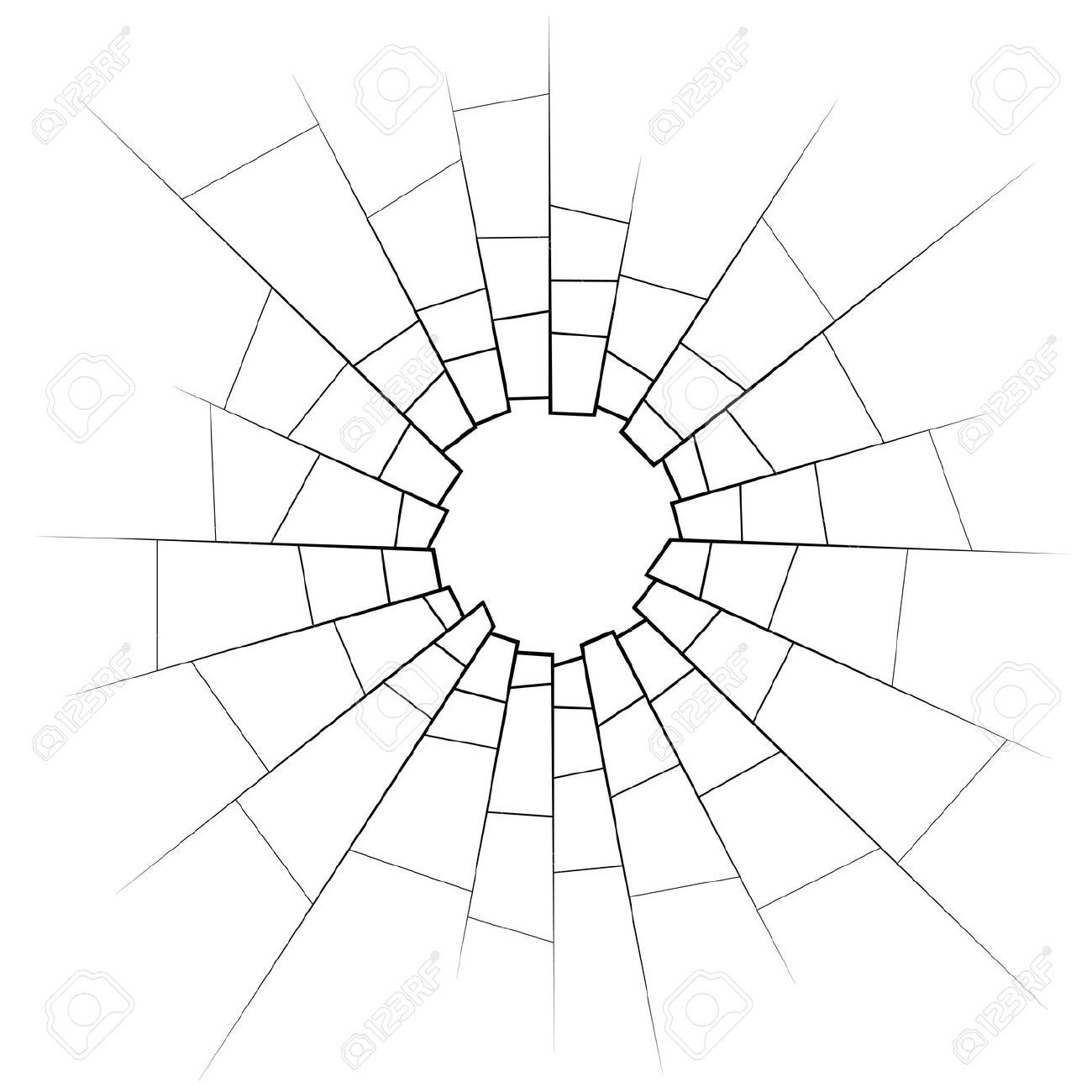 1300x1300 Broken Glass Window Clipart