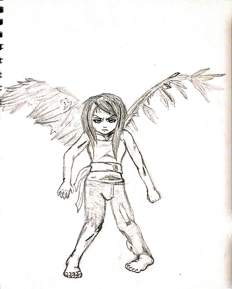 Broken Wing Drawing at GetDrawings | Free download