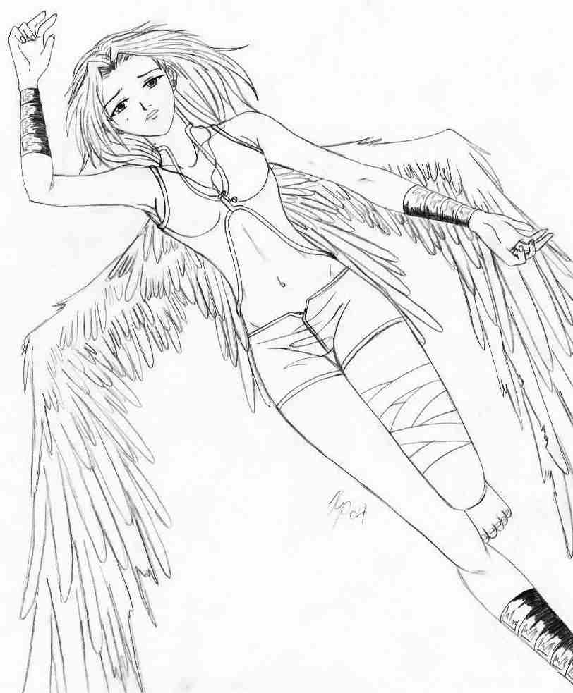 812x983 Broken Wing By Angelkara Chan