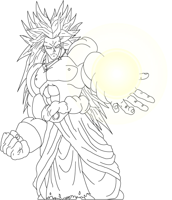 549x638 Legendary Super Saiyan Broly By Dark1h8er