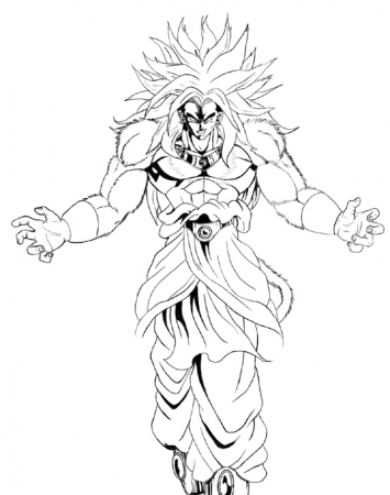 Broly Drawing at GetDrawings | Free download