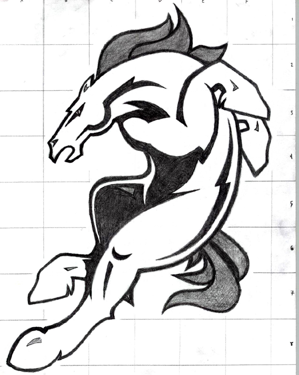 600x753 Dnvr Broncos Full Horse By Yelosnowbunny
