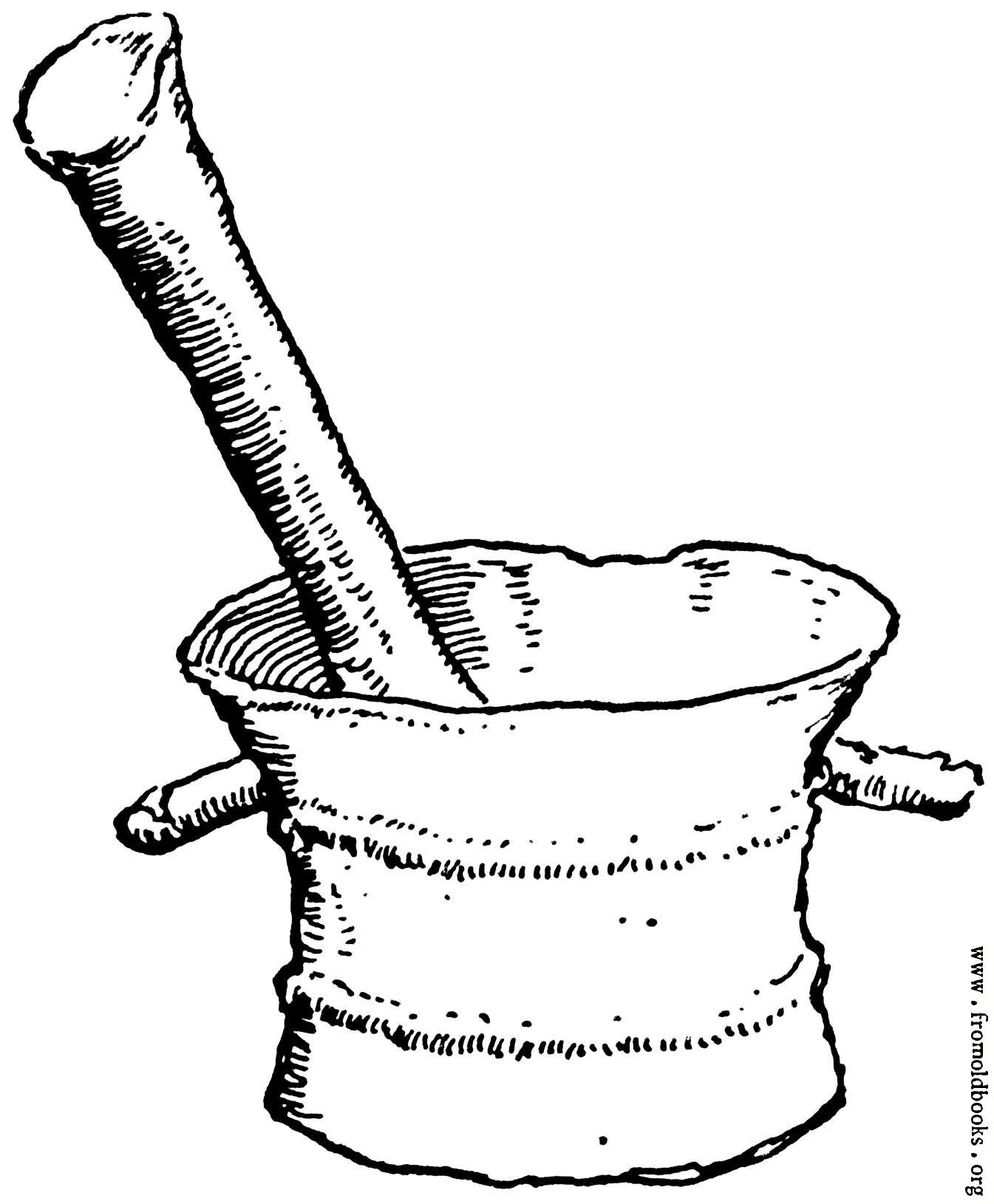 1345x1630 Pestle And Mortar In Bronze