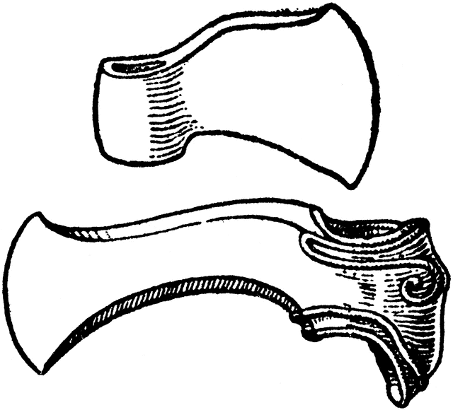640x580 Bronze Age Copper Axes Clipart Etc