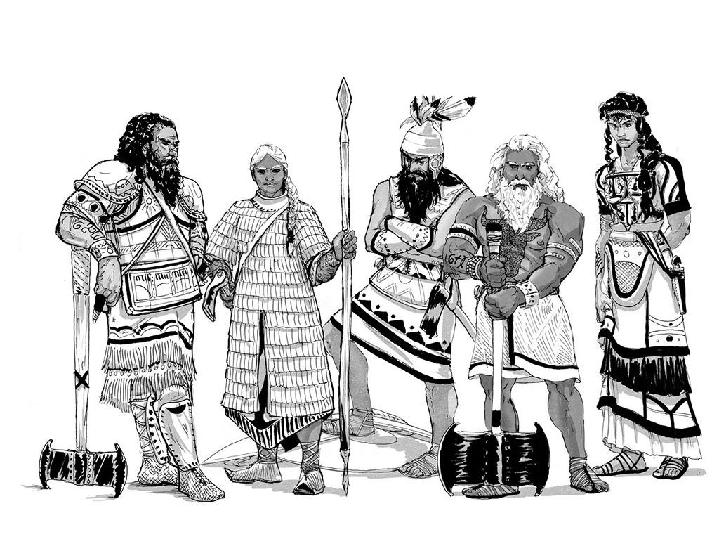 1024x794 Bronze Age Npcs From The Gloranthan Adventure The Coming Storm