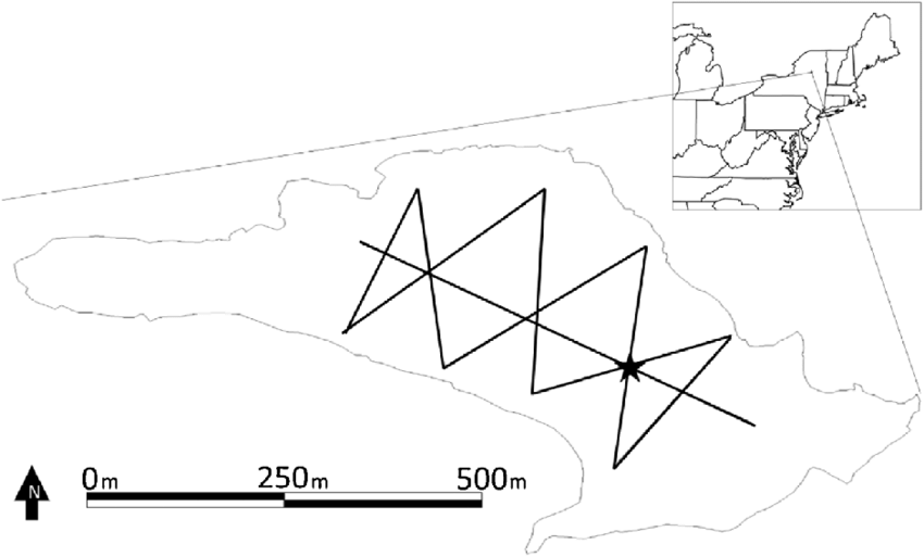 850x513 Location And Outline Of Brooktrout Lake In The Southwest